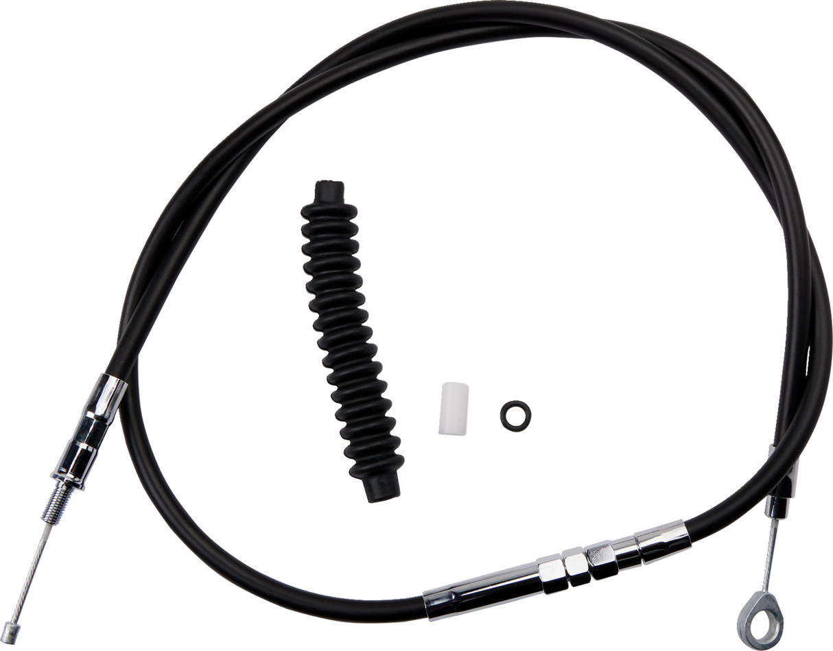 High-Efficiency Black Vinyl Clutch Cable