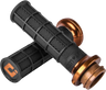 Hart-Luck Signature V-Twin Lock-On™ Grips - Cable - Black/Bronze