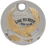 "Live to Ride" Fuel Console Door