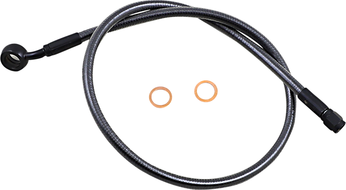 Brake Line - 12mm-35° - 28" - Black Pearl
