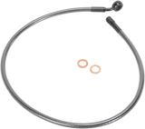 Brake Line - 7/16-35° - 28" - Black Pearl
