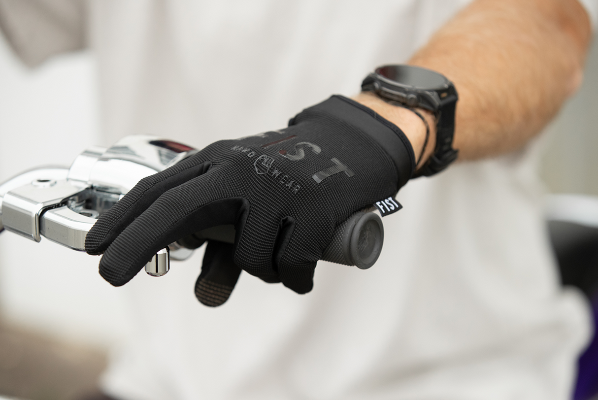 Moto Hybrid Leather Road Gloves