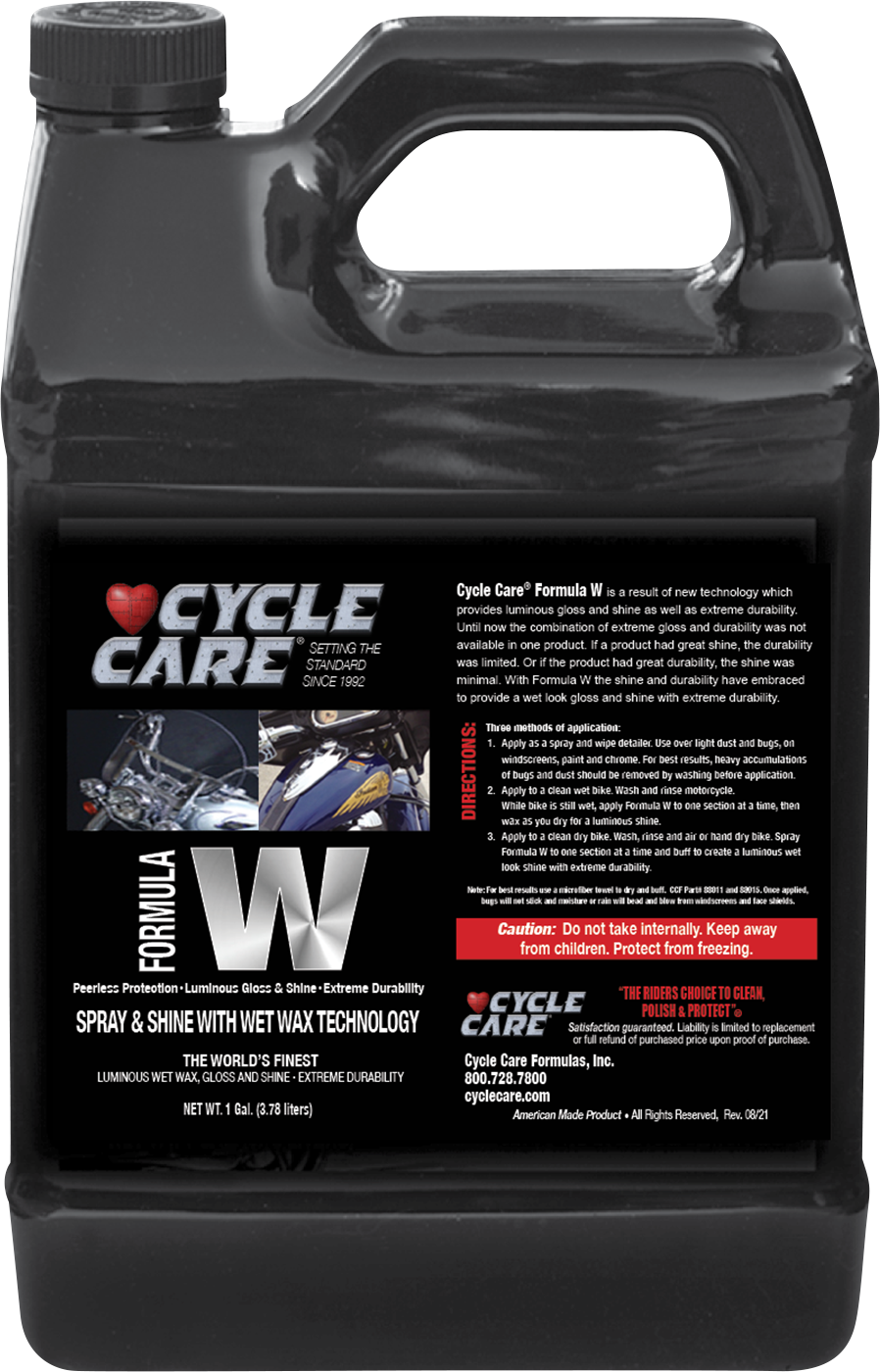 Formula W Wet Wax Spray