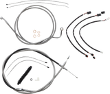 XR Handlebar Installation Kit - 12"-14" Ape Hangers - '21-'23 FLTR - Stainless Steel/Chrome