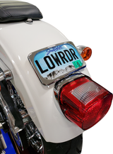Large Radius Three-Bolt Style License Plate Mount Assembly