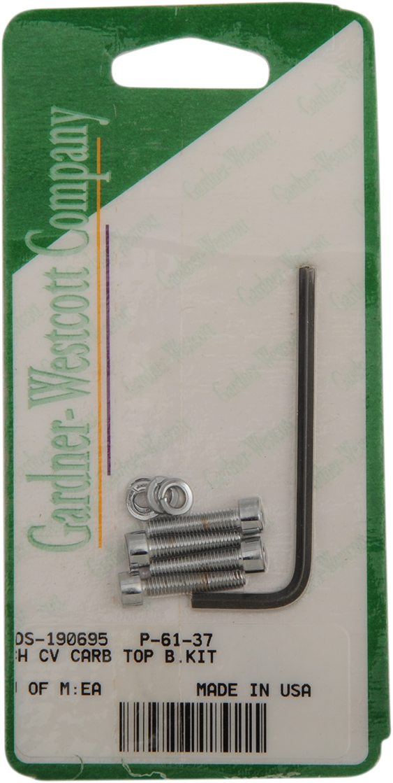Carburetor Socket-Head Bolt Kit