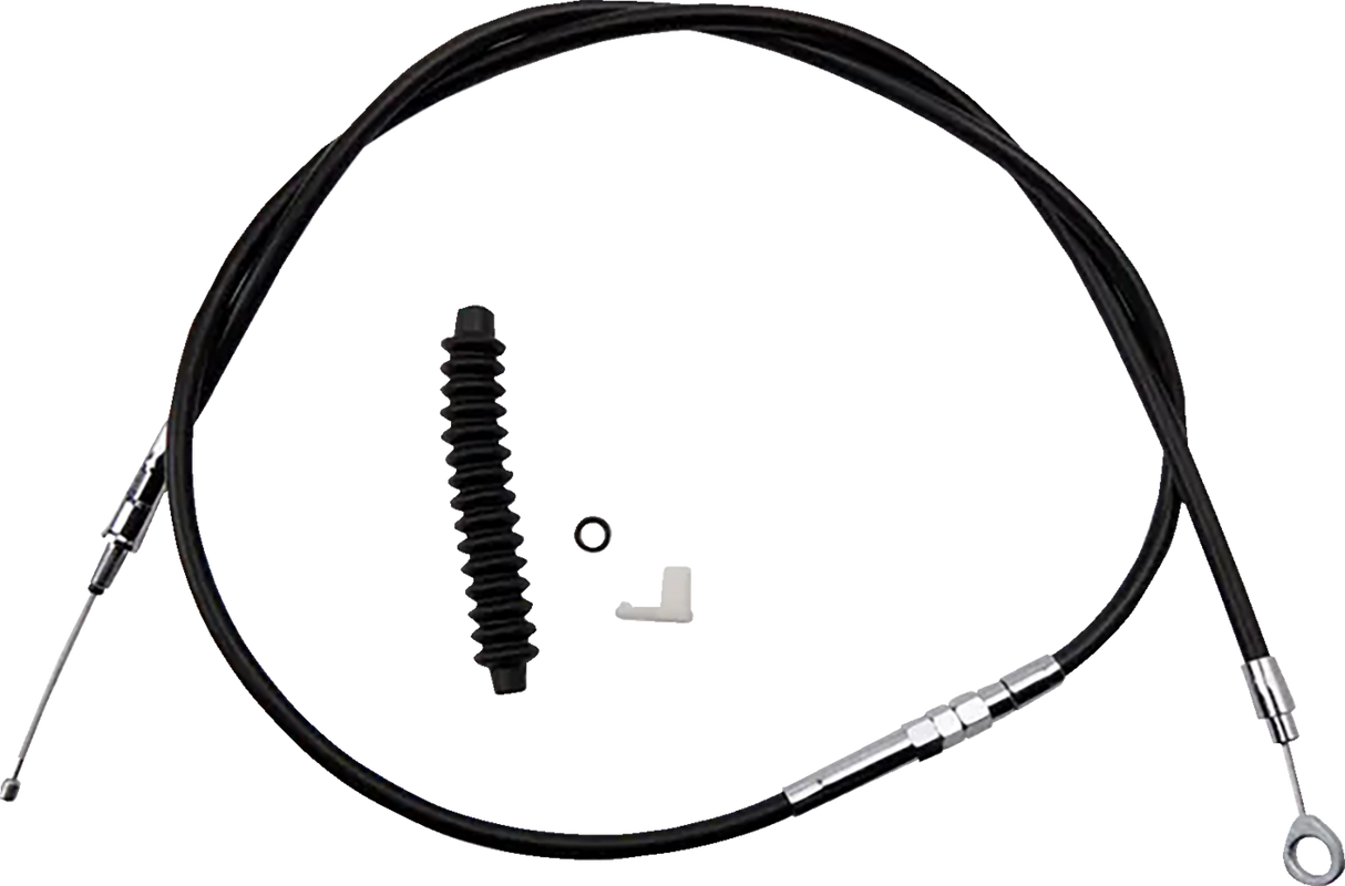 High-Efficiency Black Vinyl Clutch Cable