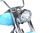 Outer Headlamp Chrome Frenched Trim Ring with Visor