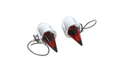 Torpedo Bullet Lamp Set Chrome