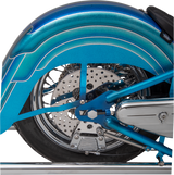 Polished Stainless Steel Drilled Brake Rotor