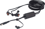 SAE to Two USB Port with Intelligent Electronics Charging Cable
