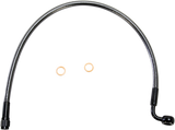 Brake Line - 10 mm-90° - 19" - Black Pearl