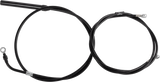 Standard Black Vinyl Handlebar Cable/Brake Line Kit — Ape Hanger