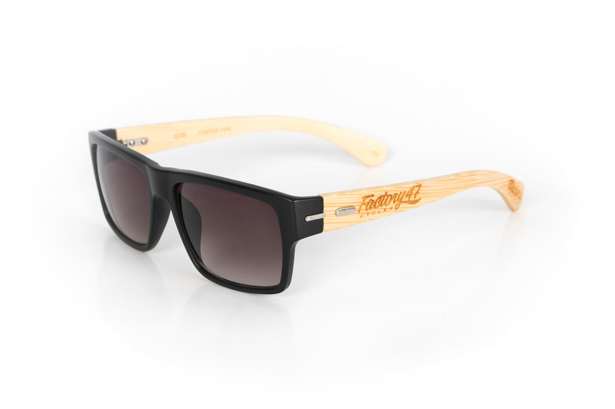 Factory 47 Bamboo Wood Mens Glasses