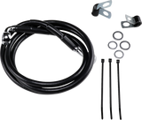 Extended Length Black Vinyl Brake Line Kit [2/2]