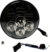 Shark Demon® 7” Round LED Headlight with Color Changing Backlight