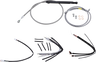 Handlebar Cable and Brake Line Kit for Burly Ape Handlebars