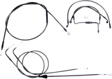 Black Pearl™ Designer Handlebar Installation Kit - 10" - '07 FLH