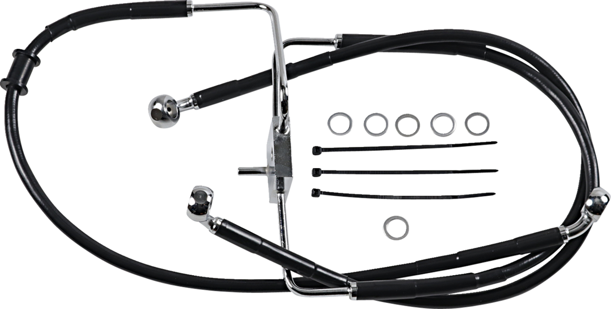 Extended Length Stainless Steel Brake Line