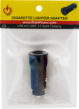 Lighter Power Adapter with USB & USB-C Ports