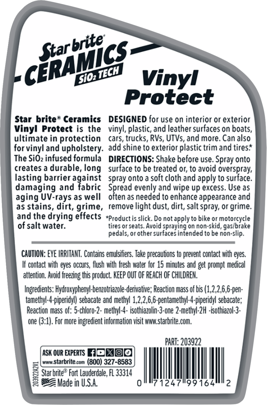 Ceramic Vinyl Protectant