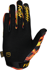 Strapped Stocker Tortoise Gloves