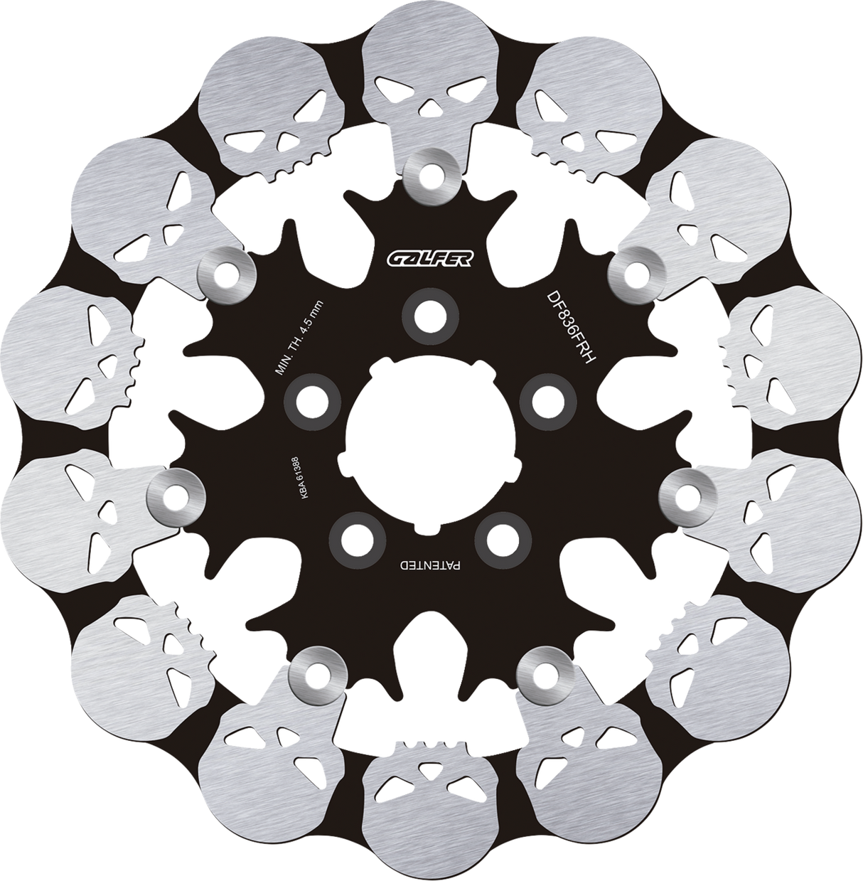 Skull Brake Rotor