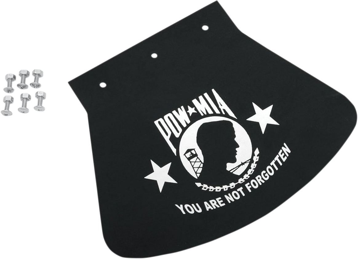 Large Mud Flap — POW-MIA