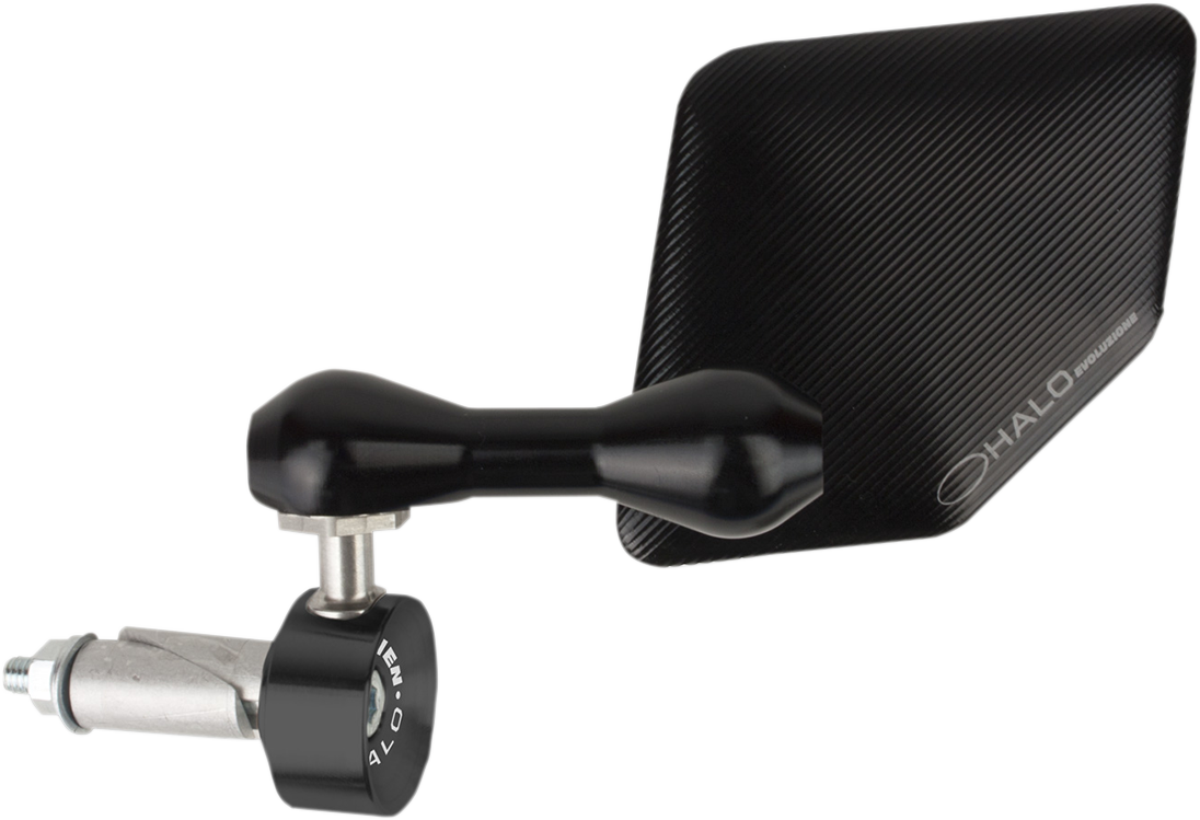 Halo Stainless Steel Bar End Mirror