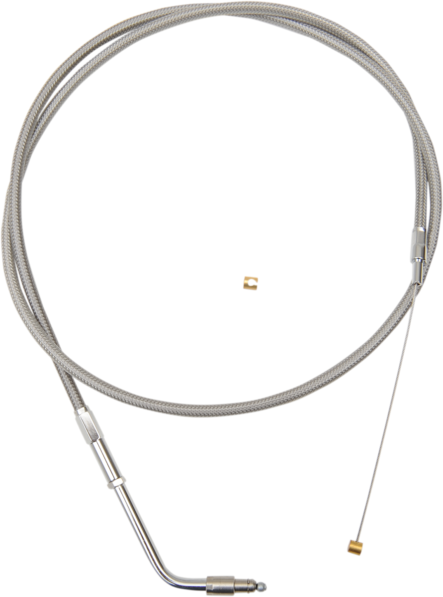 Stainless Braided Handlebar Throttle Cable