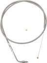 Stainless Braided Handlebar Throttle Cable