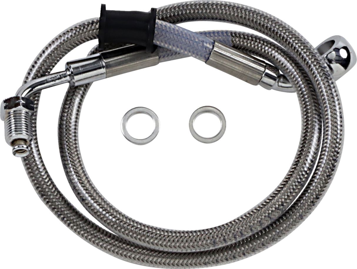 Extended Length Stainless Steel Brake Line