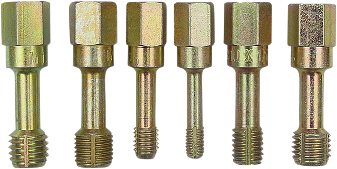 Metric Thread Restorer Tap Set