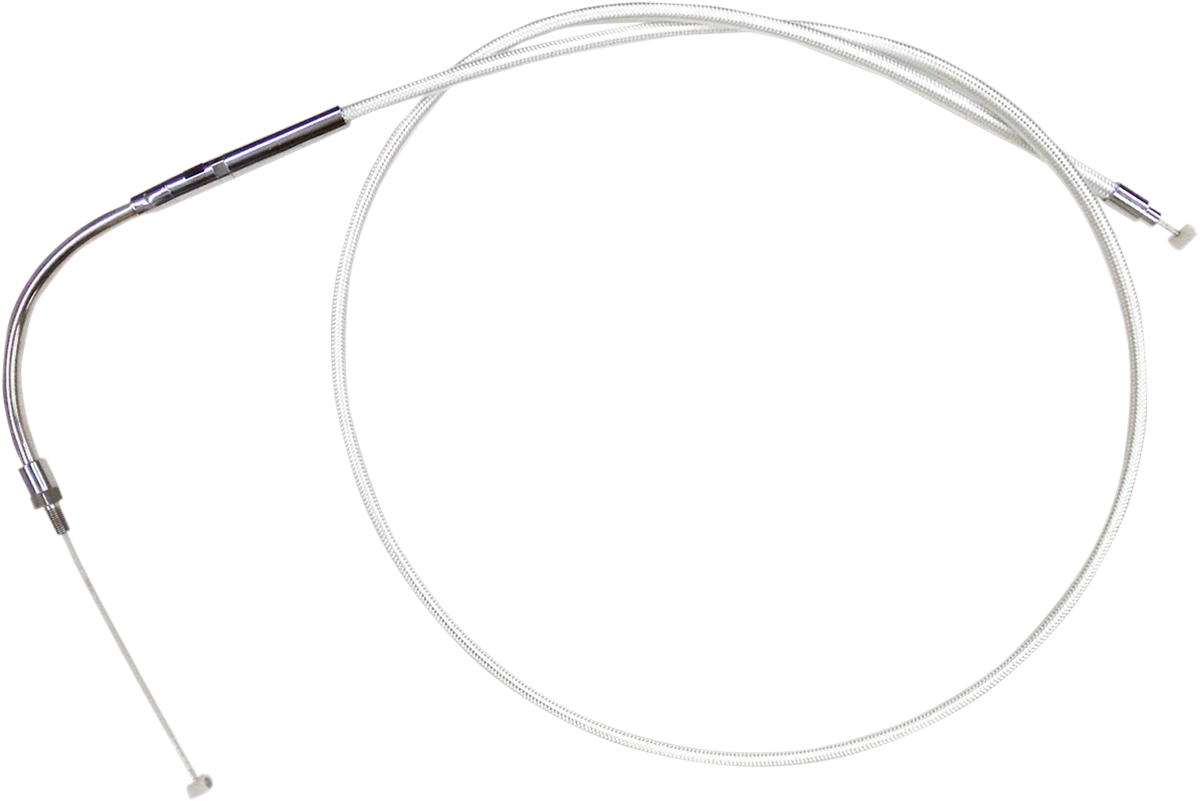 High-Efficiency Braided Sterling Chromite II® Clutch Cable - Indian/Victory