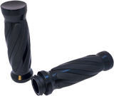 Custom Twisted Rubber Grips