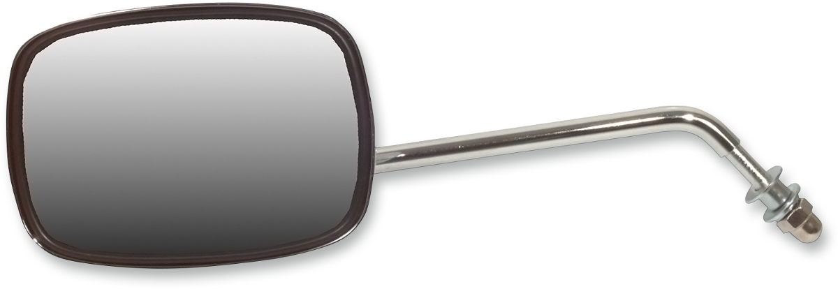 Die-Cast Chrome Custom Mirror — Short