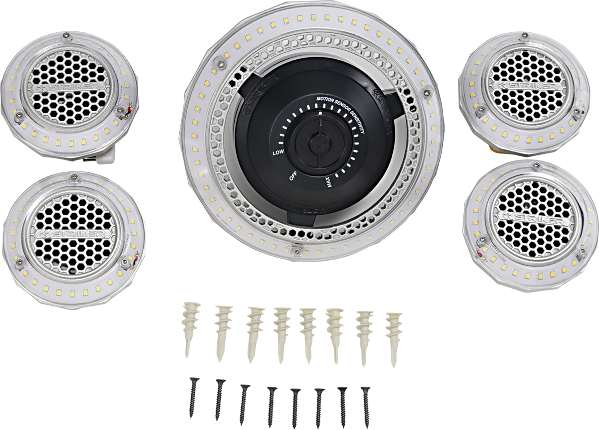 Multi-Point Illumination Motion Ceiling Light