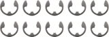 Rear Axle Retainers