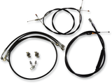 Standard Black Vinyl Handlebar Cable/Brake Line Kit — Ape Hanger