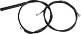 Standard Black Vinyl Handlebar Cable/Brake Line Kit — Ape Hanger