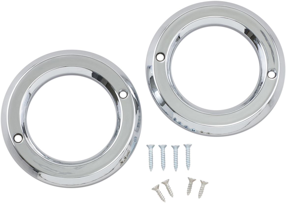 Chrome Accent Rings for Trax Fog Lights