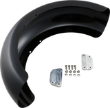 Hugger Series Front Fender with Mounting Blocks for Softail/Dyna