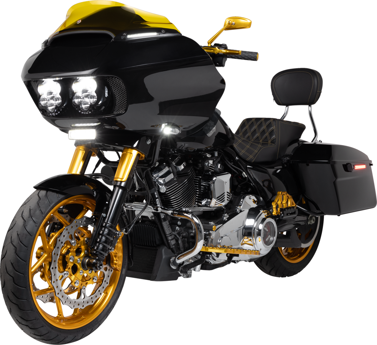 Yellow High Power LED Driving Light Bar