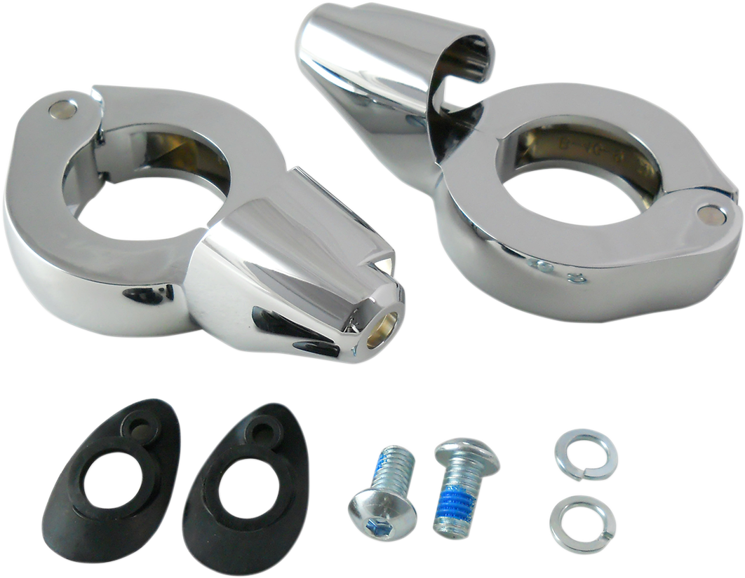 Turn Signal Fork Clamps
