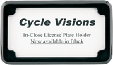Beveled License Plate Frame