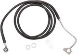 Extended Length Black Vinyl Brake Line Kit [2/2]