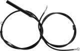 Standard Black Vinyl Handlebar Cable/Brake Line Kit — Ape Hanger