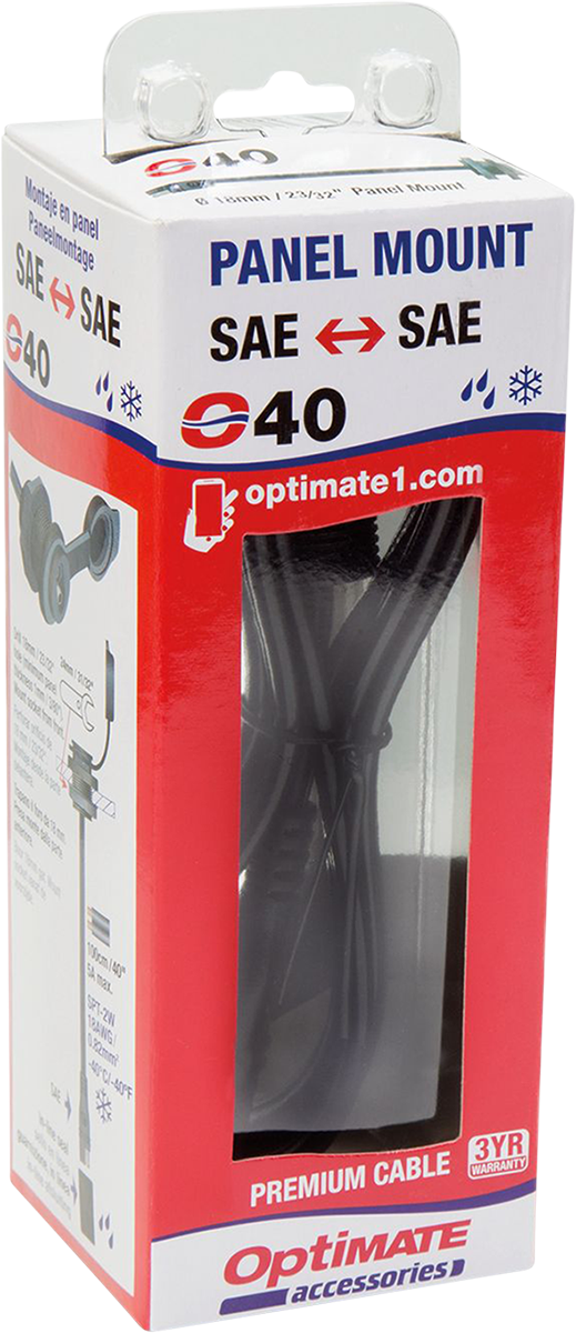 OptiMate™ SAE Panel Mount Socket