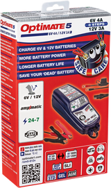 OptiMate™ 5 Select Silver Battery Charger and Maintainer