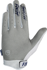 Strapped Grey Trackie Gloves